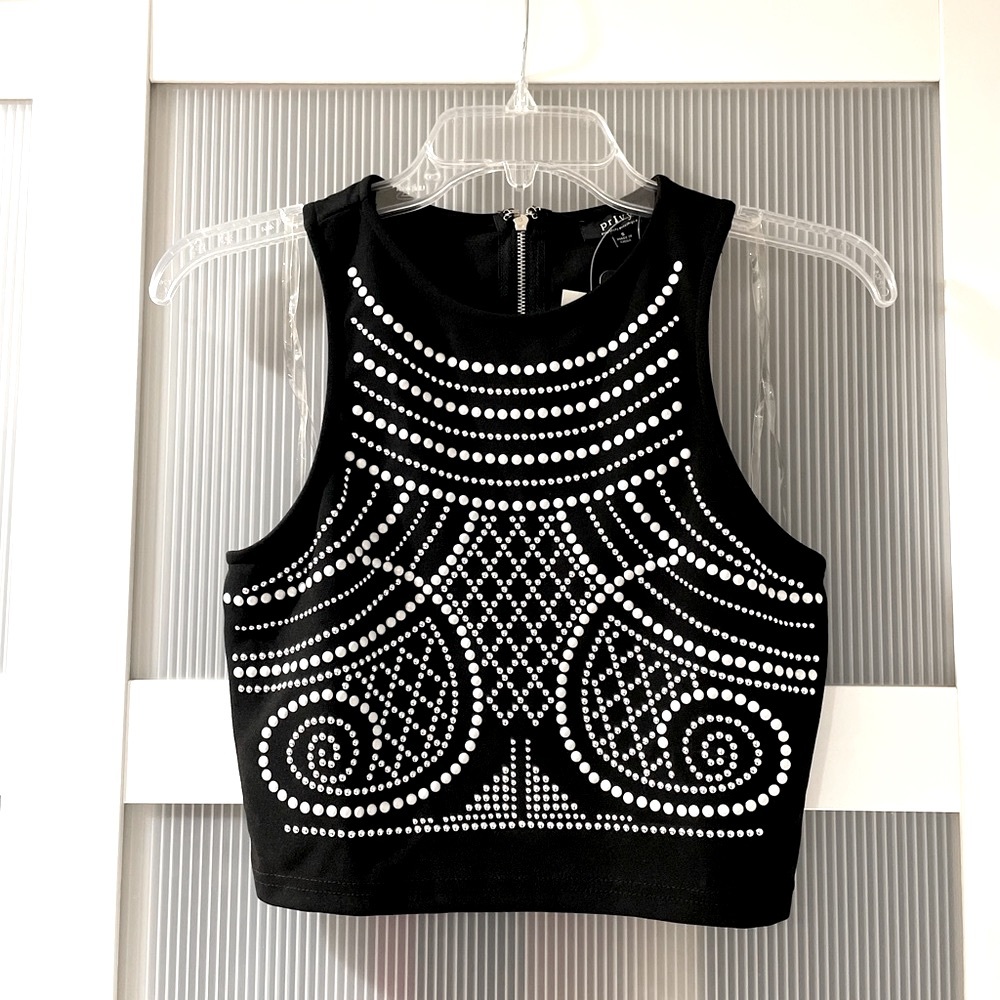 Fancy Crop Top